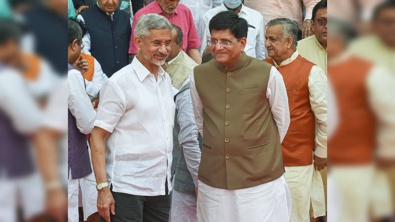 S Jaishankar and Piyush Goyal