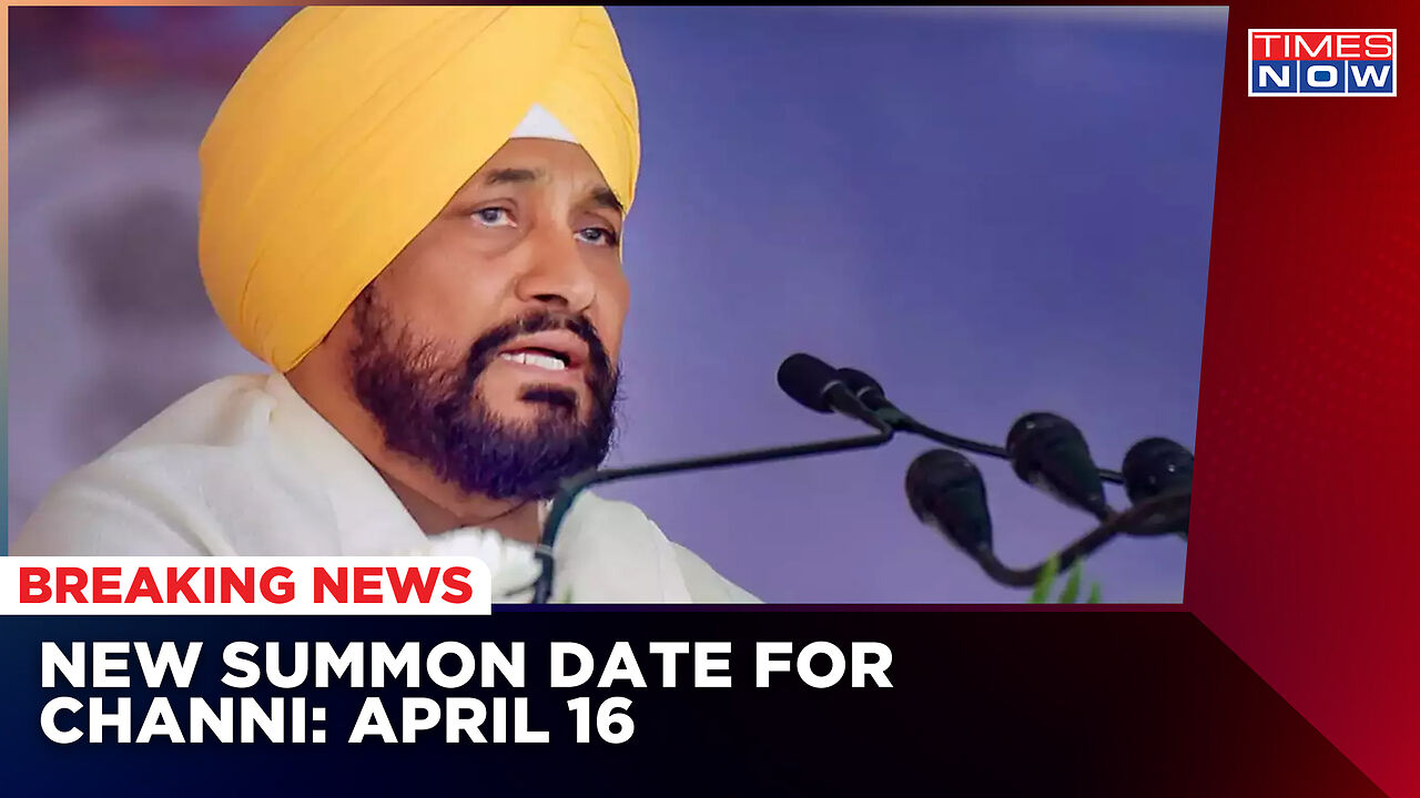 ED Summons Charanjit Channi In Sand Mining And Transfer Posting Case ...