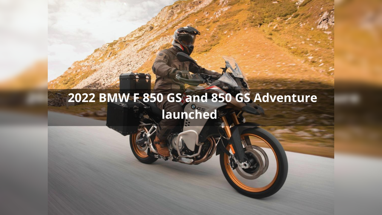 2022 BMW F 850 range launched