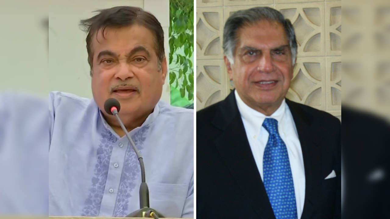 Ratan Tata Nitin Gadkari