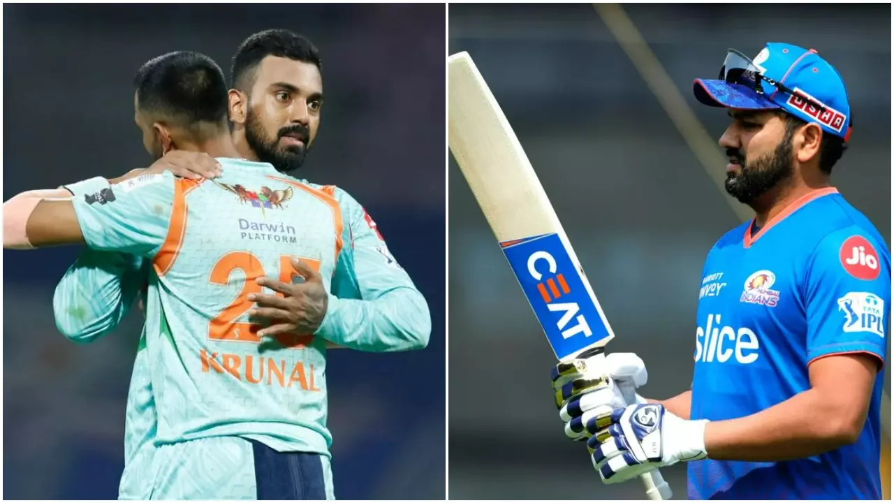 Rohit Sharma-led Mumbai Indians (MI) will meet KL Rahul's Lucknow Super Giants (LSG) in match No.25 of the Indian Premier League (IPL) 2022 at the Brabourne Stadium on Saturday.