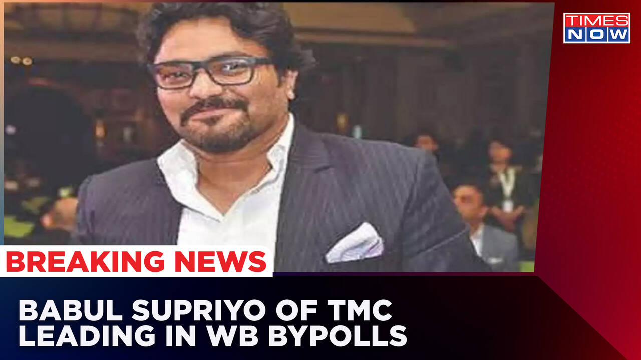 West Bengal Bypolls Updates: Babul Supriyo Leading From Ballygunge Seat | Times Now