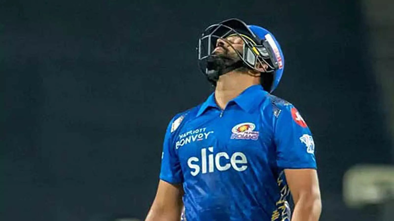 Rohit Sharma is enduring a difficult IPL 2022 season with MI