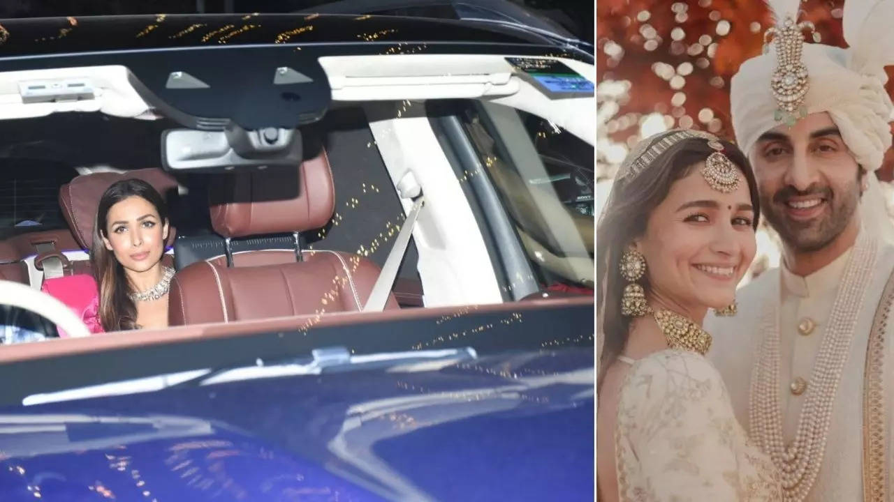 Malaika Arora - Ranbir Kapoor Alia Bhatt wedding