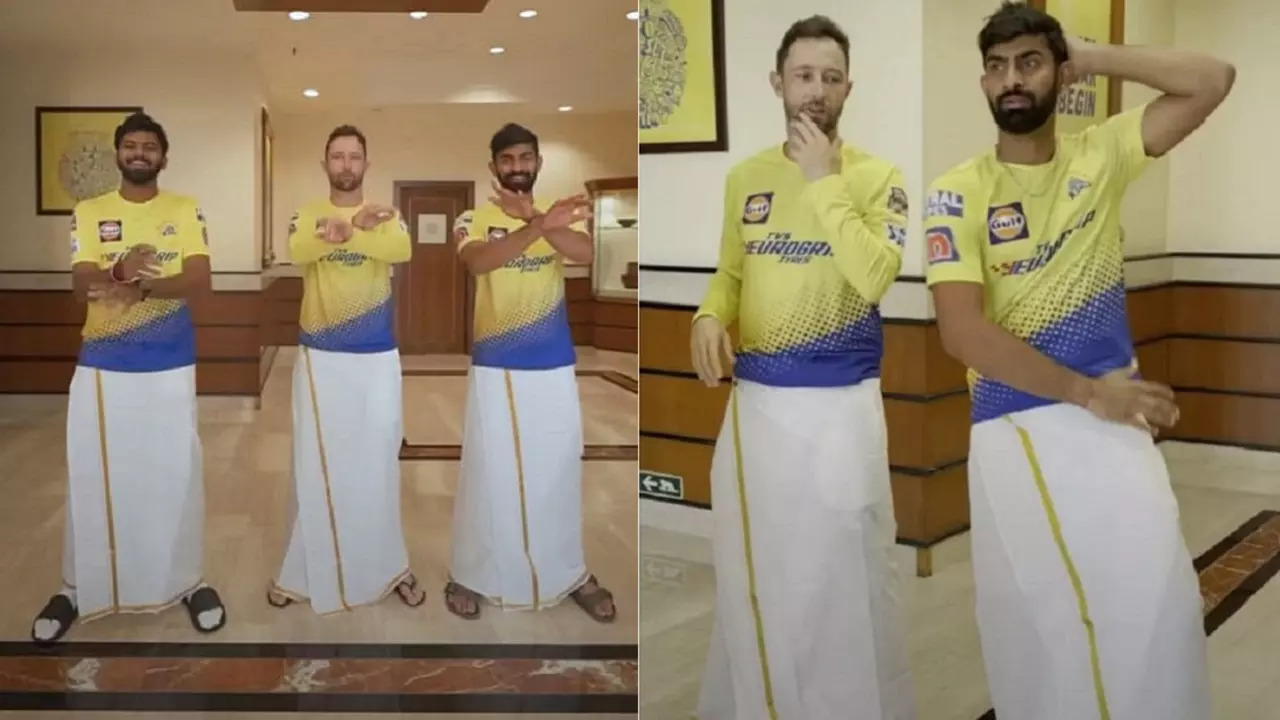 Devon Conway Chennai Super Kings Tamil Dance.