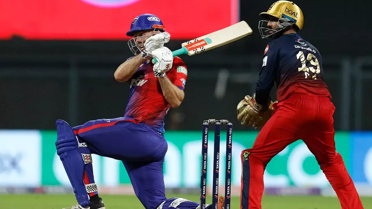 Mitchell Marsh Delhi Capitals vs Royal Challengers Bangalore