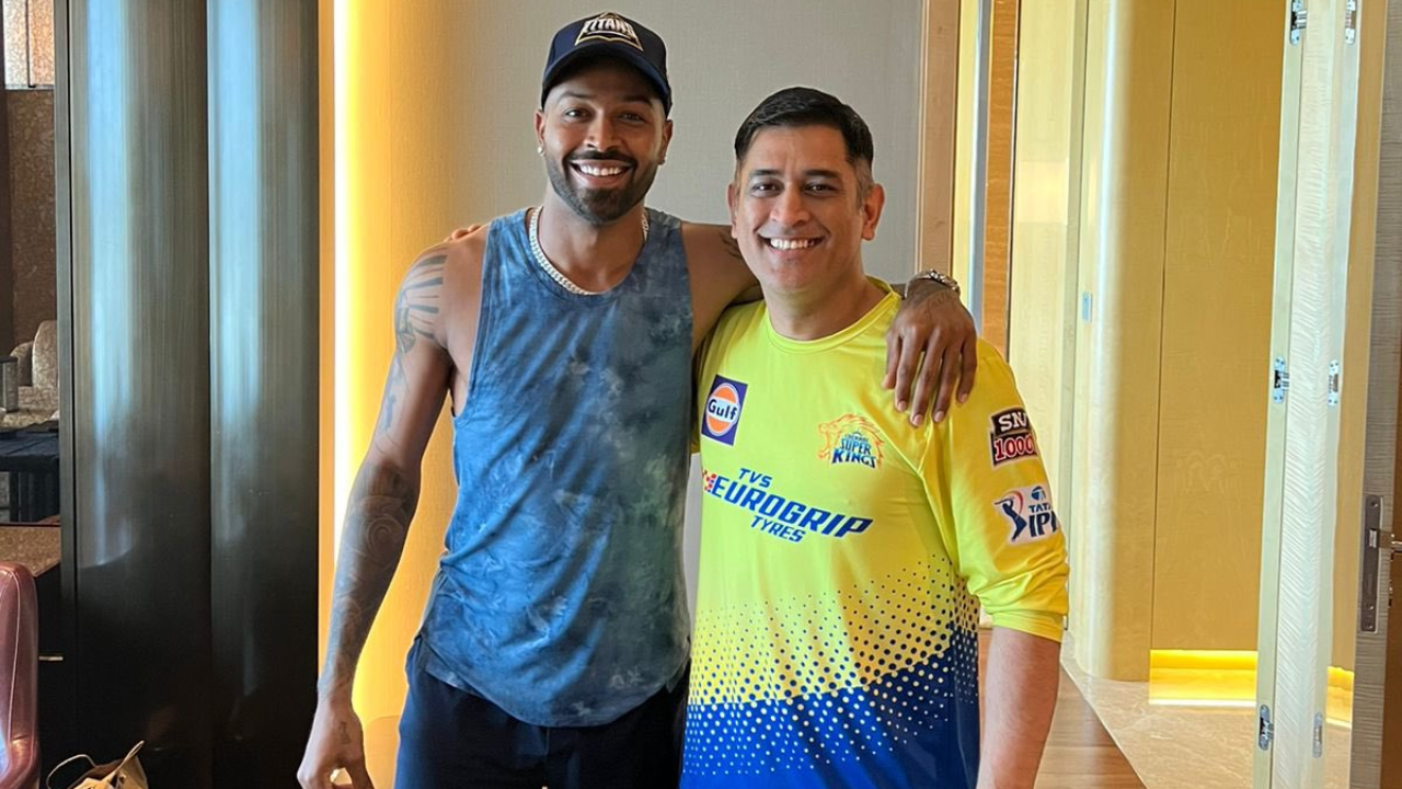 Hardik Pandya MS Dhoni