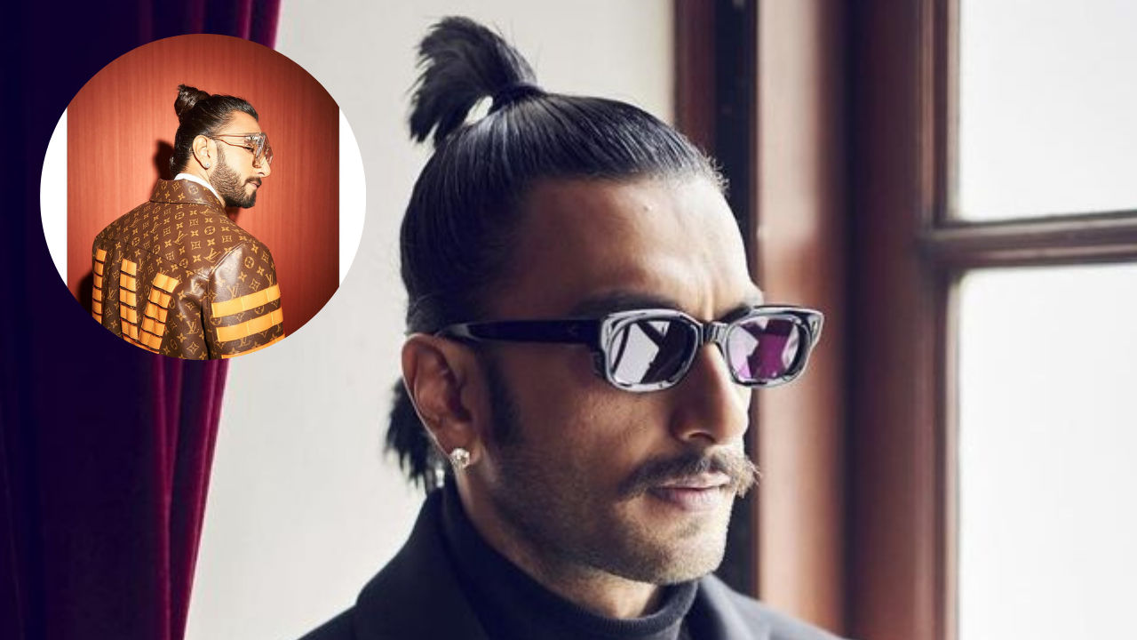 Ranveer Singh's latest ponytail hairdo goes viral - Articles