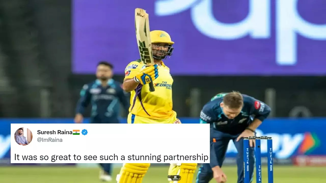 Celebrated cricketer Suresh Raina hailed his former teammate Ambati Rayudu after the veteran batter achieved a huge batting milestone