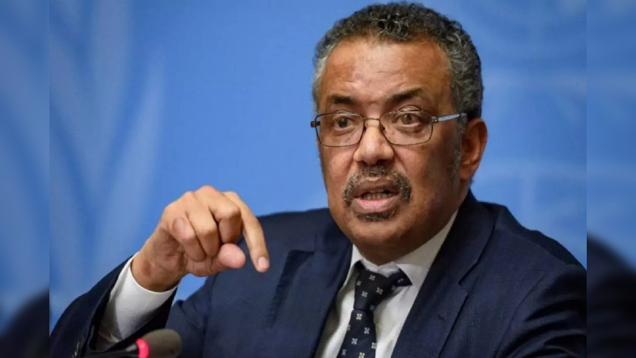 WHO chief Tedros Ghebreyesus