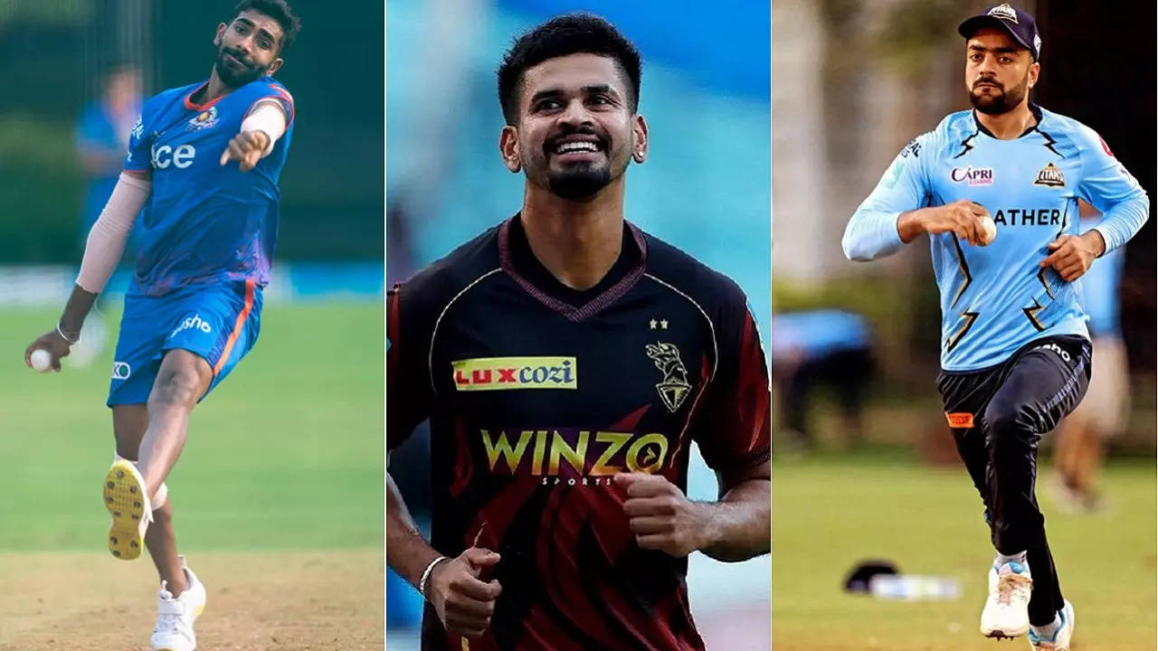 Shreyas Iyer Jasprit Bumrah Rashid Khan