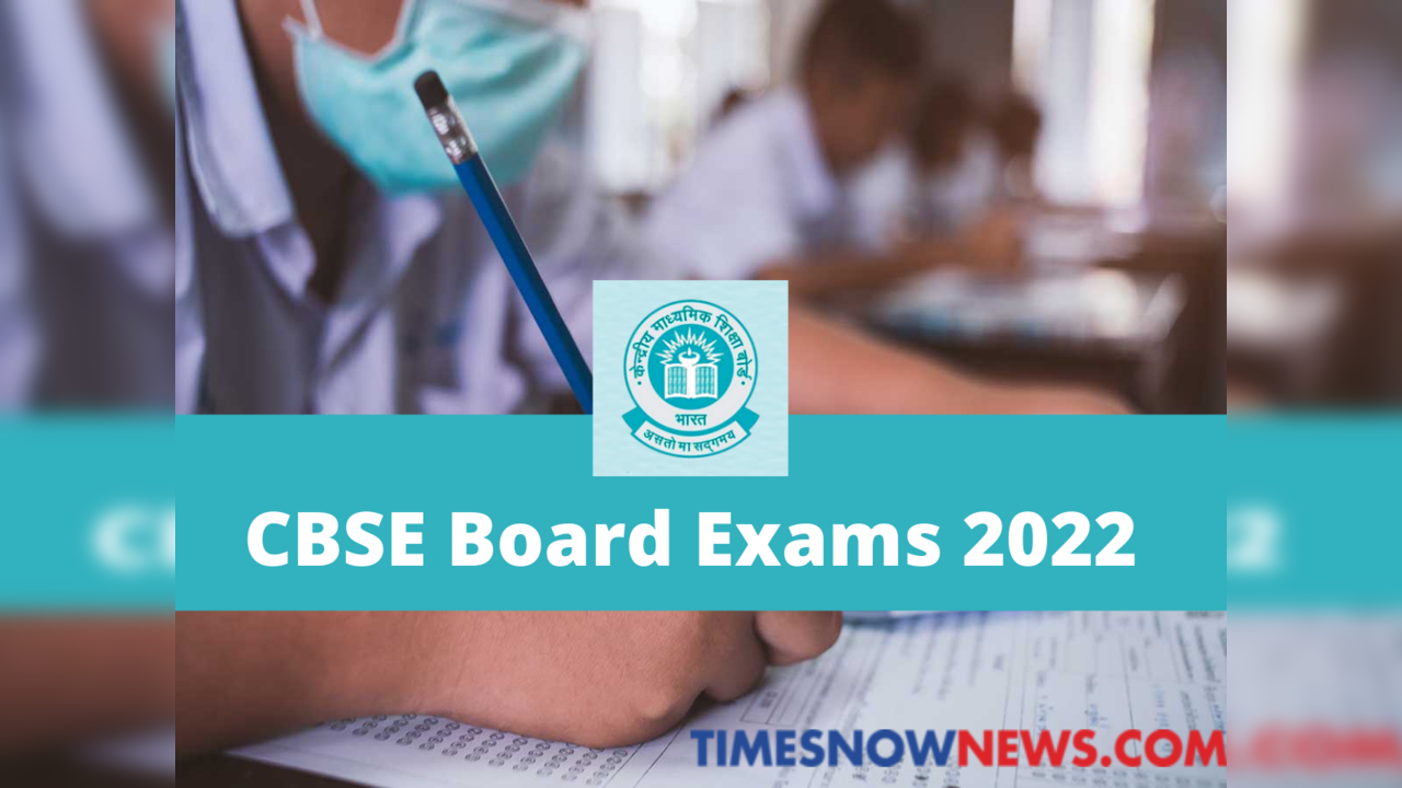 CBSE Board Exam 2022