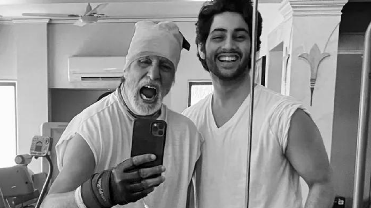 Amitabh Bachchan confirms Agastya Nanda's debut