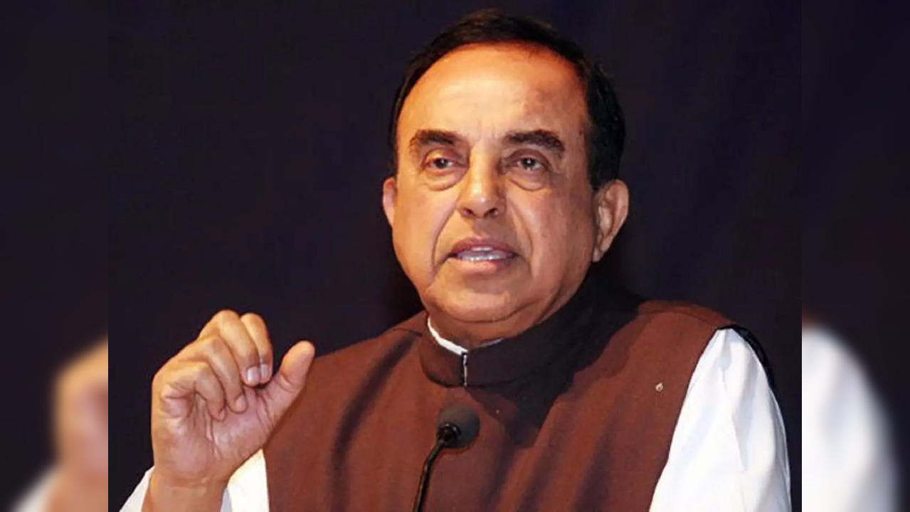 BJP leader Subramanian Swamy