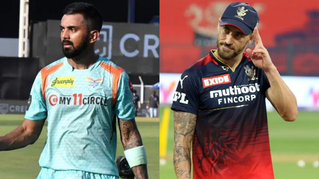 KL Rahul and Faf du Plessis