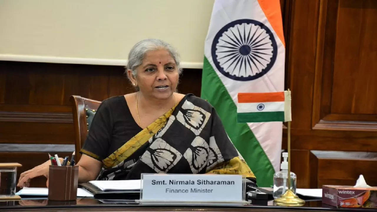 Finance Minister Nirmala Sitharaman