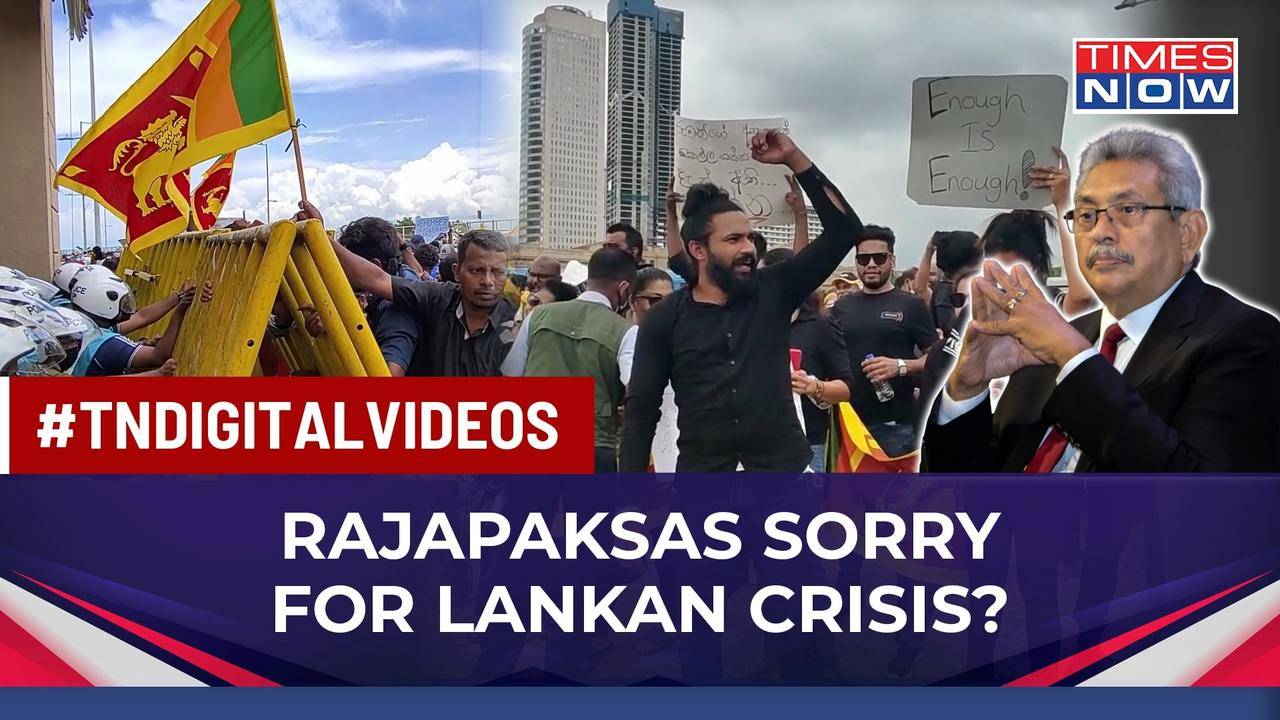 Sri Lanka Crisis: President Rajapaksa Admits Mistakes As Pressure ...