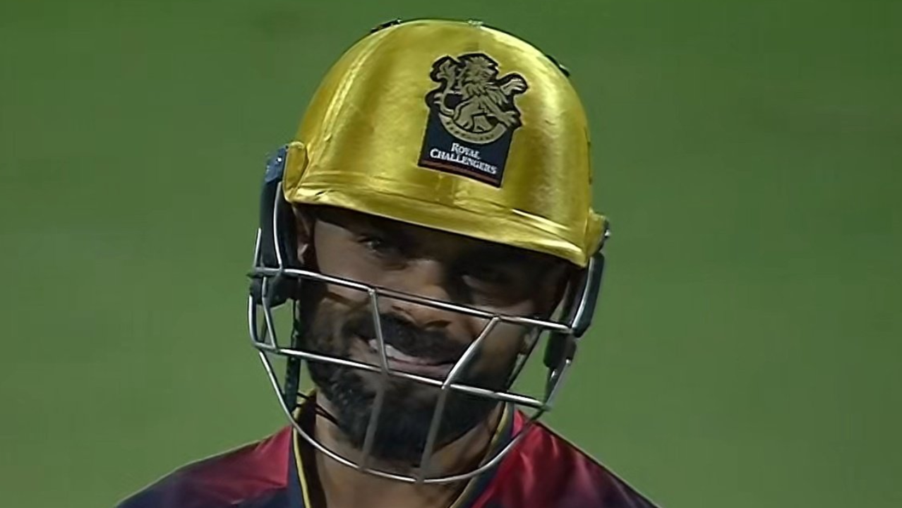 Kohli golden duck screengrab