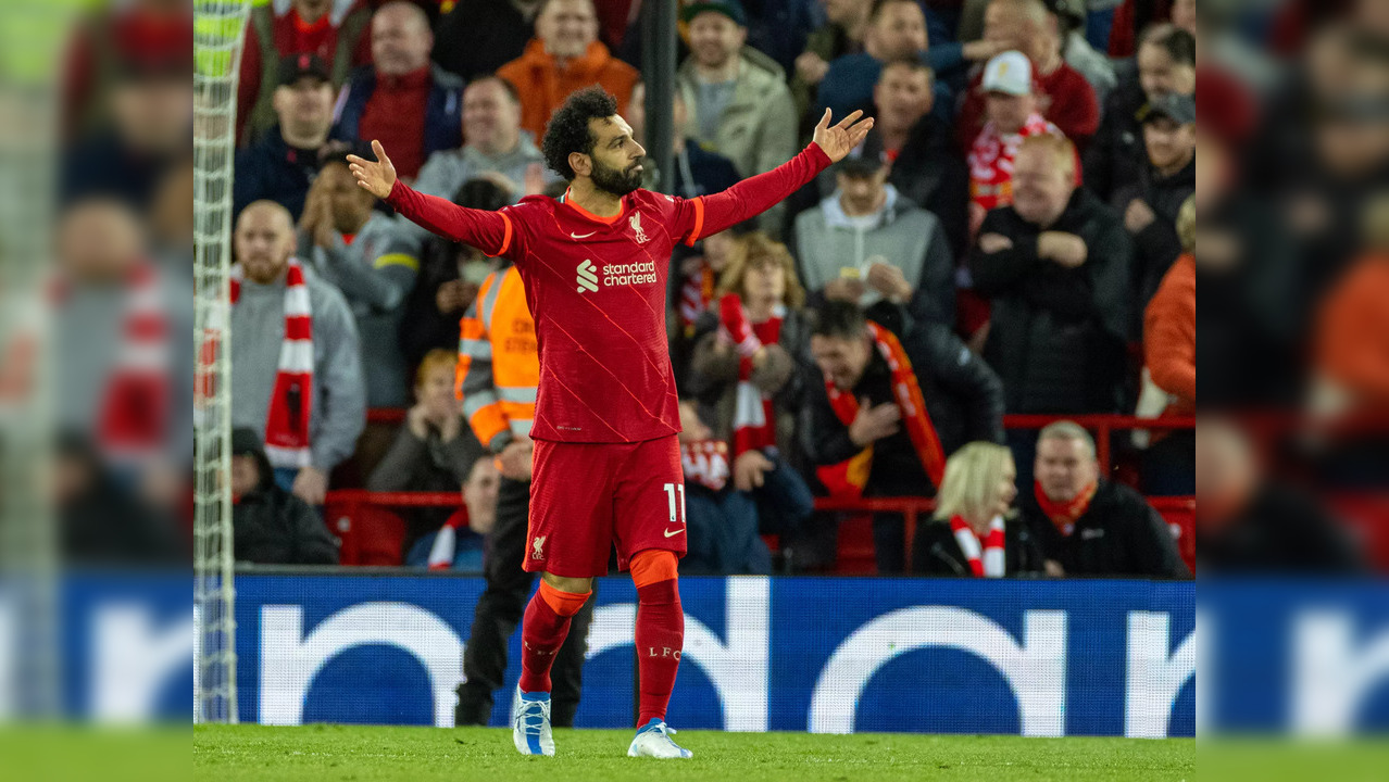 LFC Salah vs ManU Anfield.