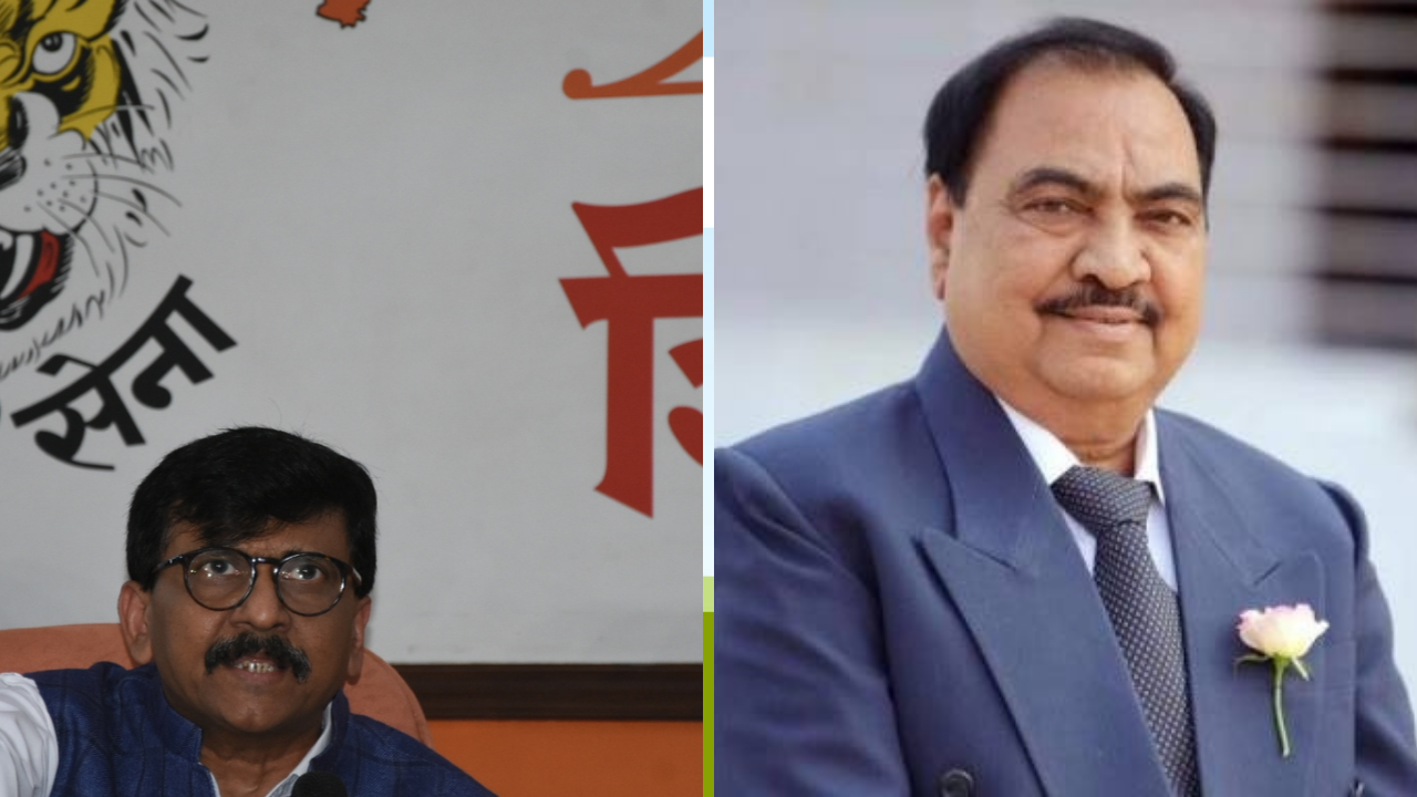 Sanjay Raut - Eknath Khadse