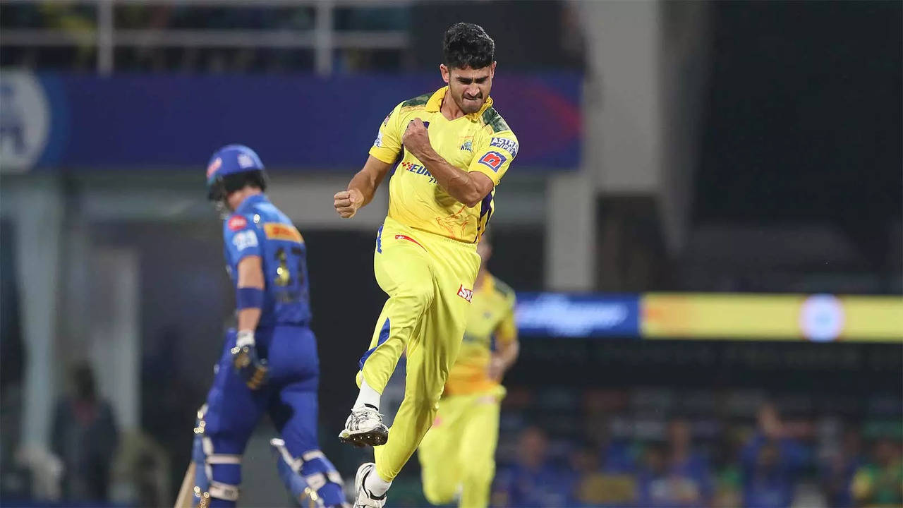 Mukesh Choudhary bagged 3 wickets for CSK against MI