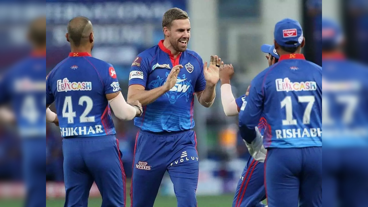 Anrich Nortje could return for Delhi Capitals