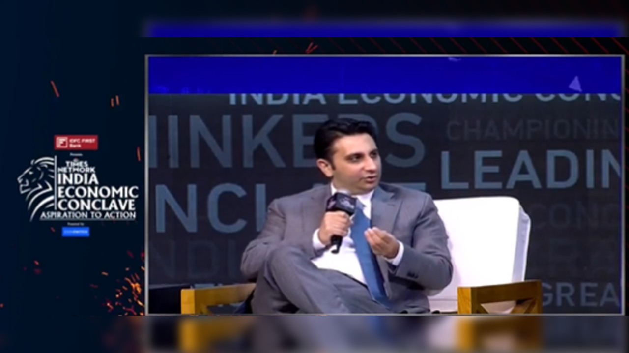 Adar Poonawalla at the IEC 2022 India Economic Conclave 2022