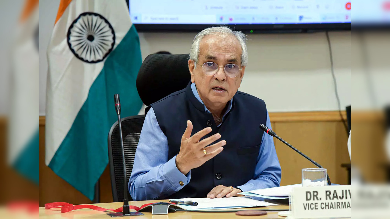 Rajiv Kumar took over as NITI Aayog vice chairperson in 2017.