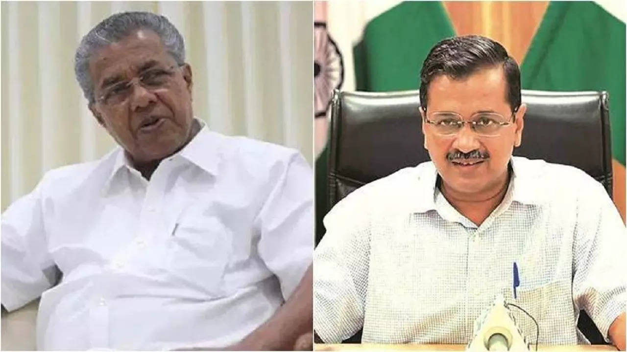 pinarayi vijayan arvind kejriwal