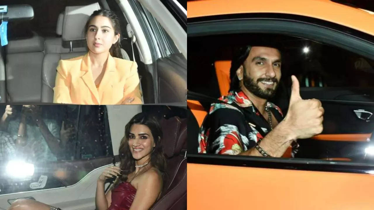 Bollywood celebs at KJo's party