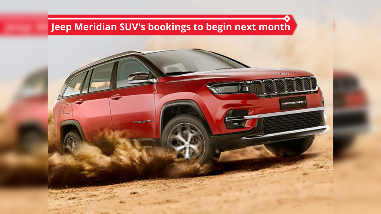 Jeep Meridian launch details out