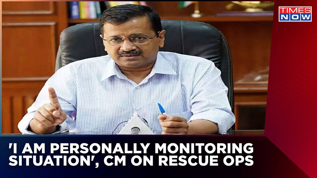 Delhi Cm Arvind Kejriwal Reacts On Satya Niketan Building Collapse Delhi Cm Arvind Kejriwal Reacts On Satya Niketan Building Collapse