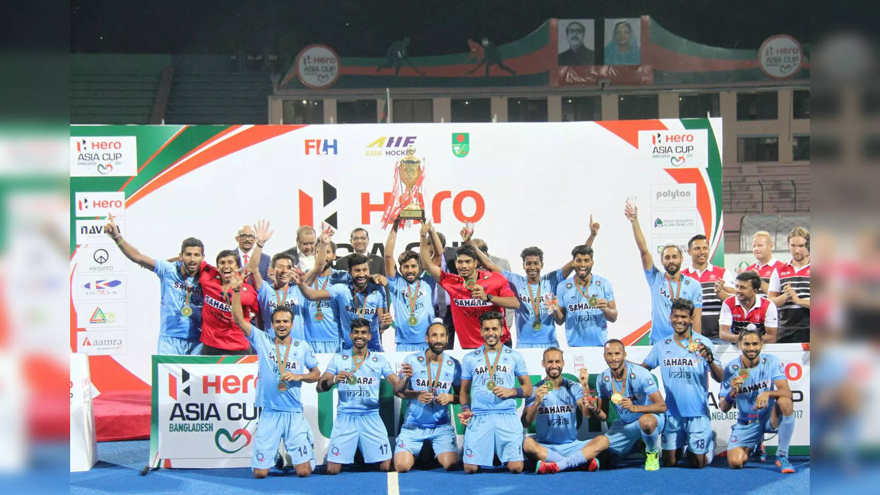 Asia Hockey India win 2017 Asia Cup.