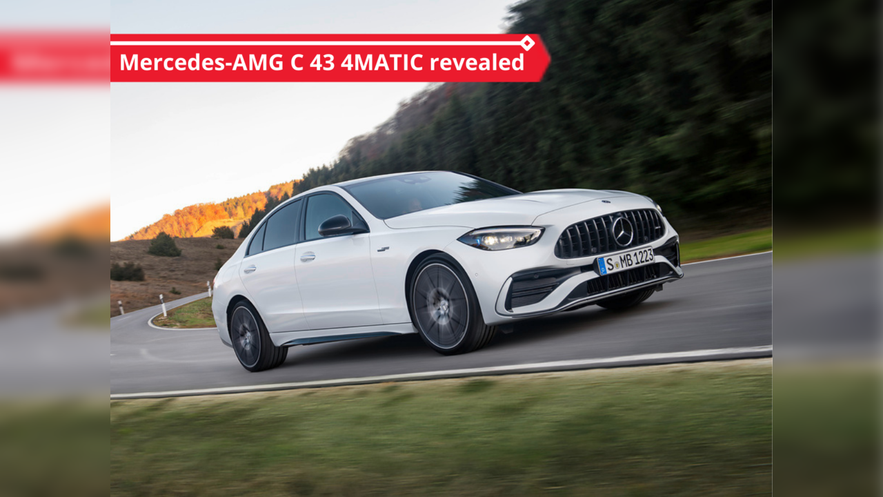 Mercedes-AMG C 43 revealed