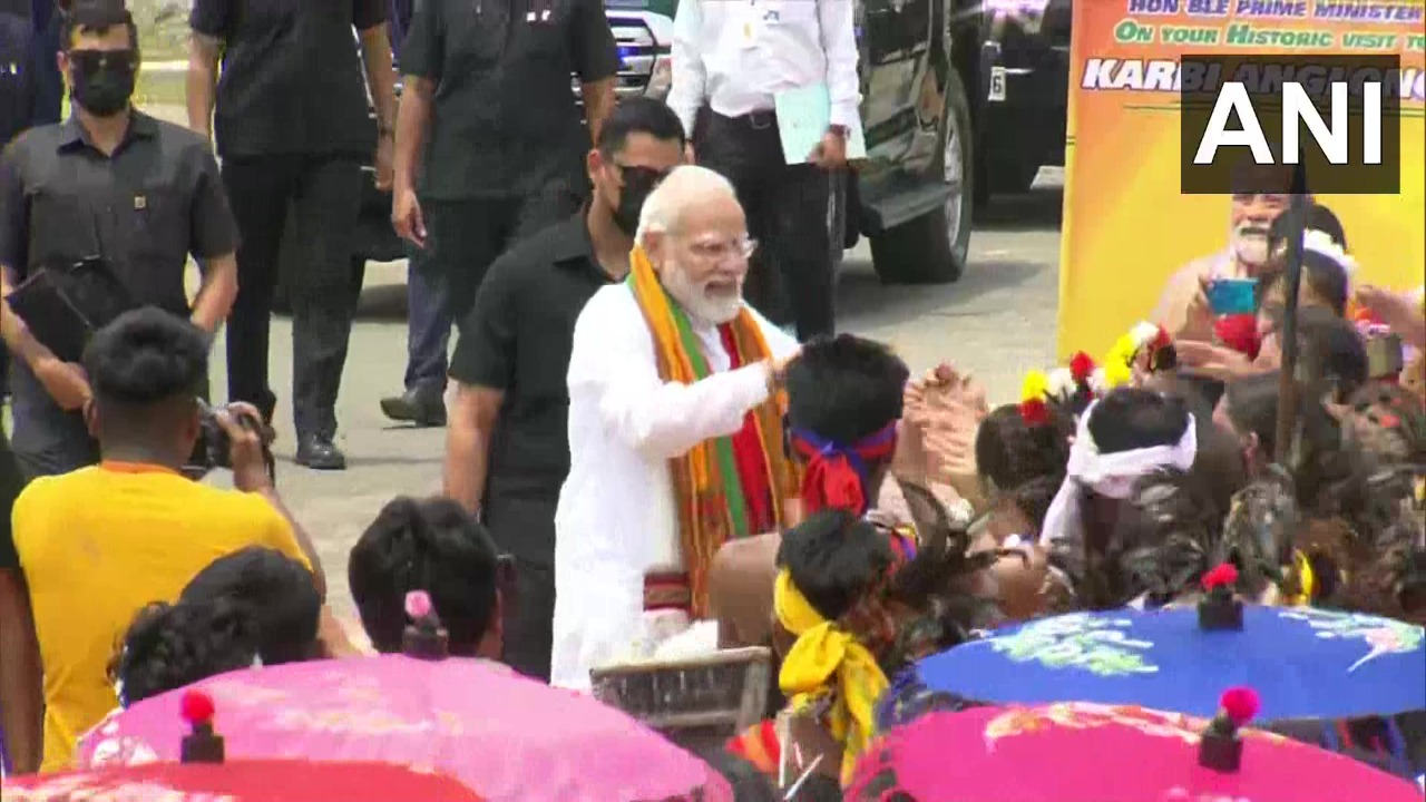 PM Narendra Modi in Assam today