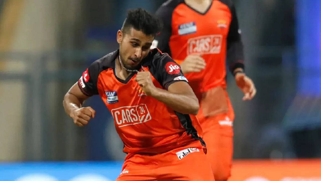 UMRAN MALIK Sunrisers Hyderabad versus Gujarat Titans