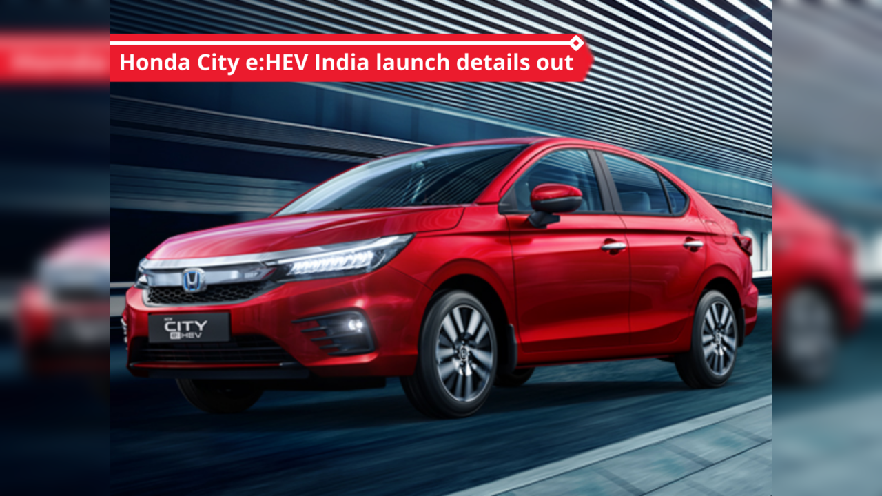 Honda City e:HEV India launch next week