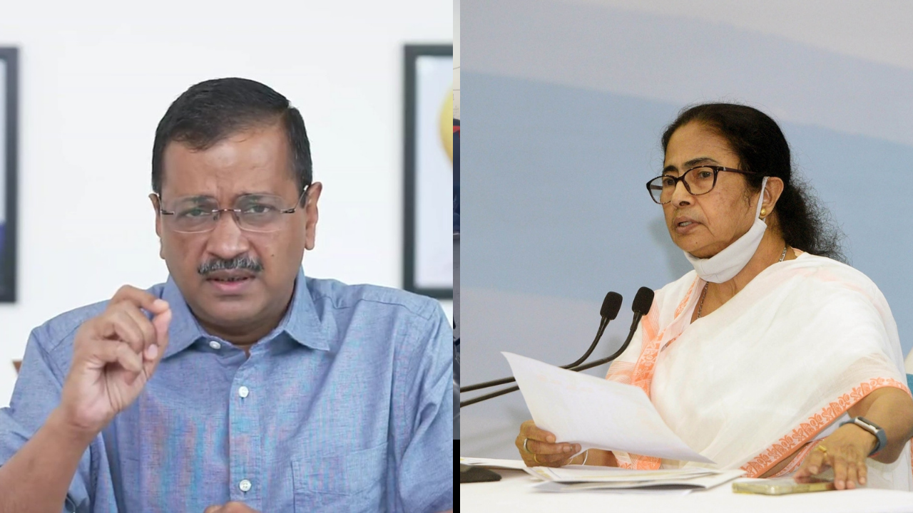 Arvind Kejriwal - Mamata Banerjee