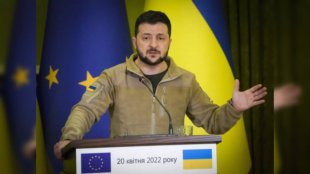 Ukrainian President Volodymyr Zelensky