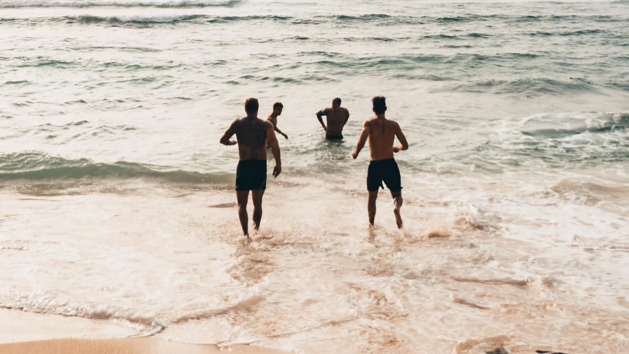 Beach essentials for men 