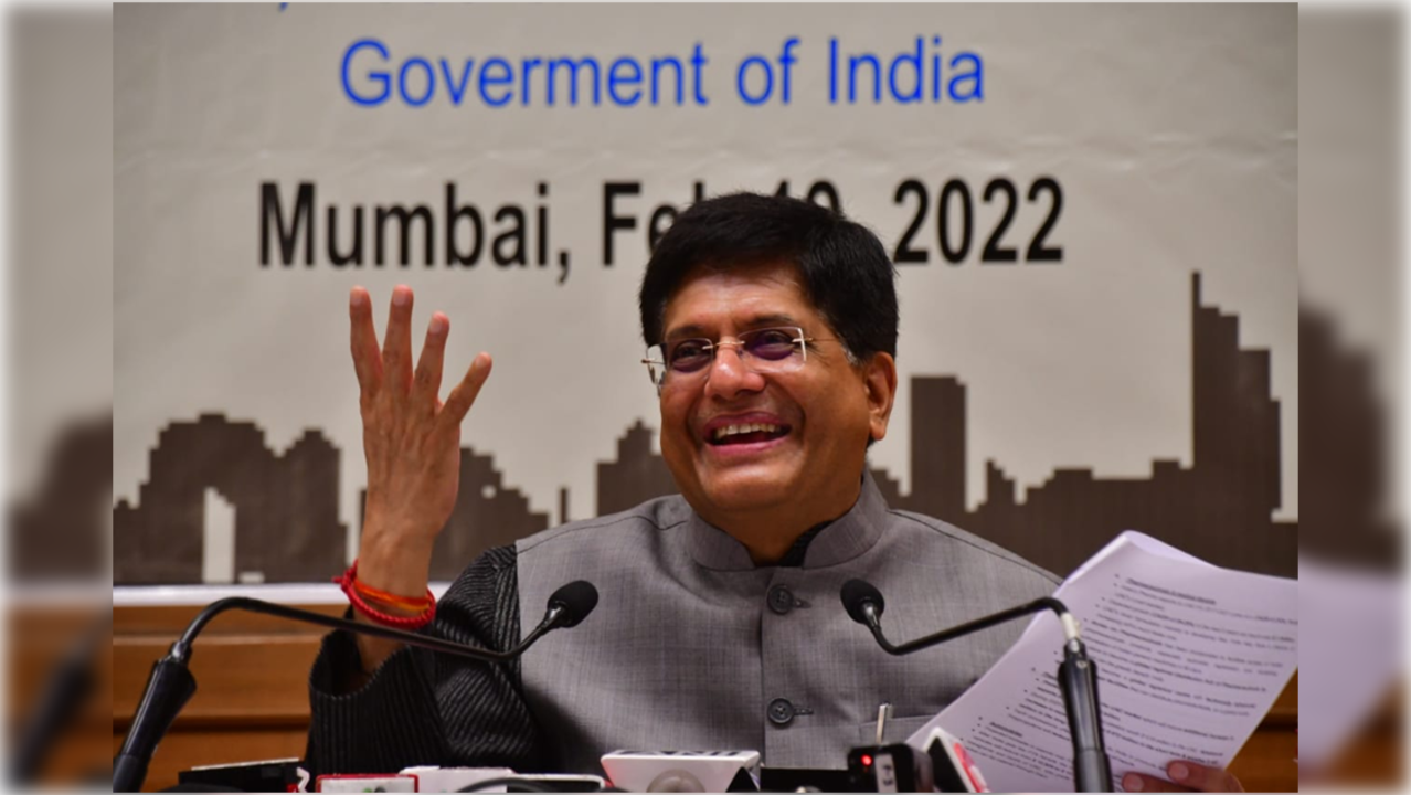 Union Minister Piyush Goyal