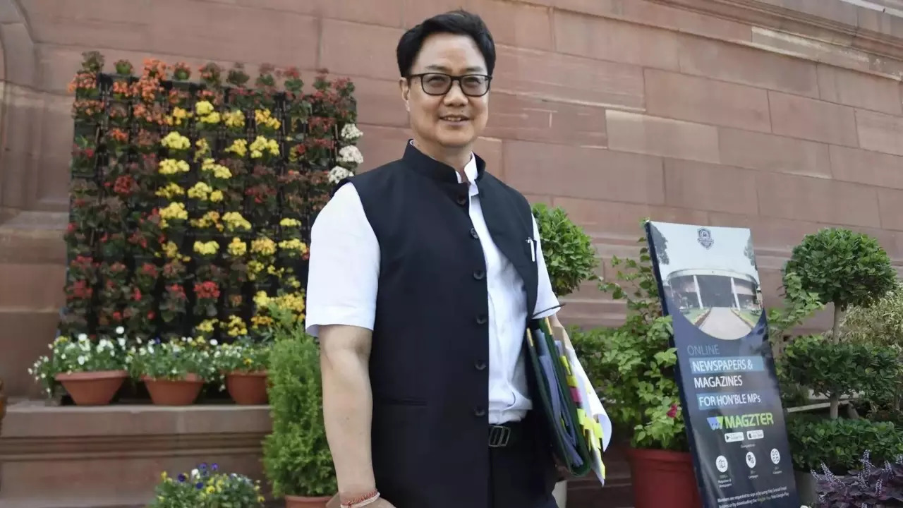 Minister Kiren Rijiju PTI