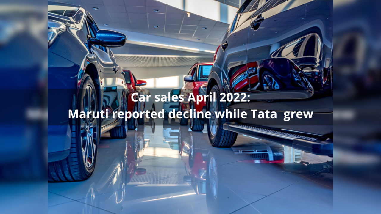 Car sales April 2022