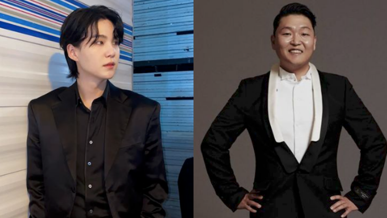 PSY and BTS' Suga