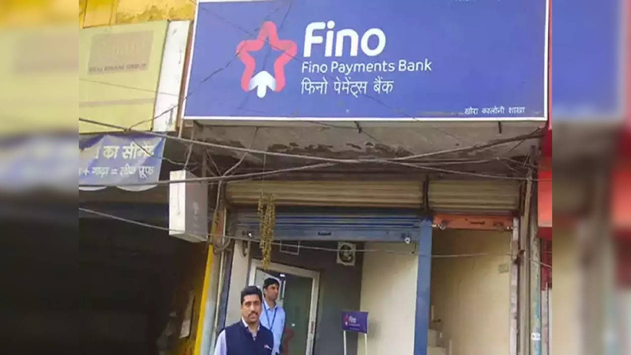 Fino Payments Bank: Fino Payments Bank looking at reverse merger with  holding company - The Economic Times