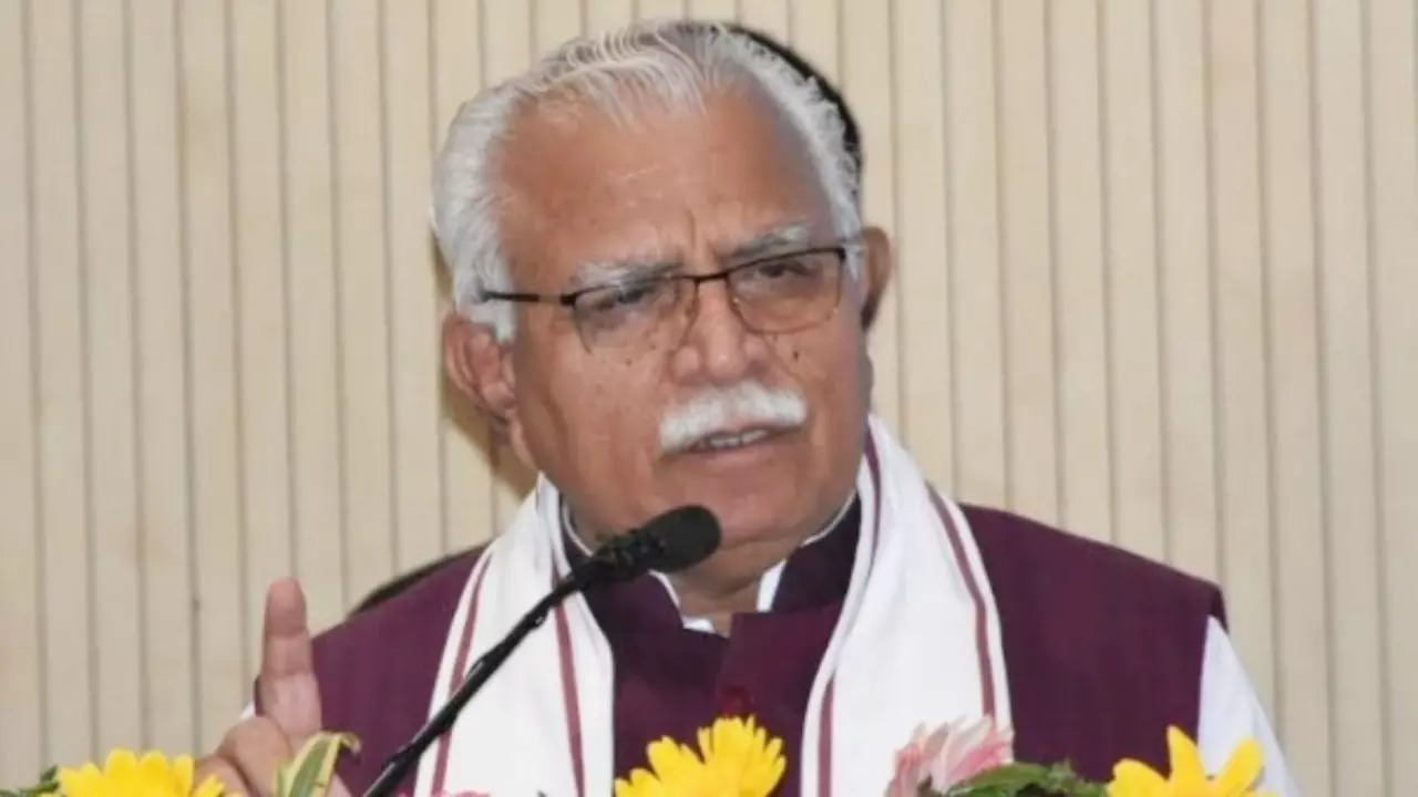 Manohar Lal Khattar Haryana IANS