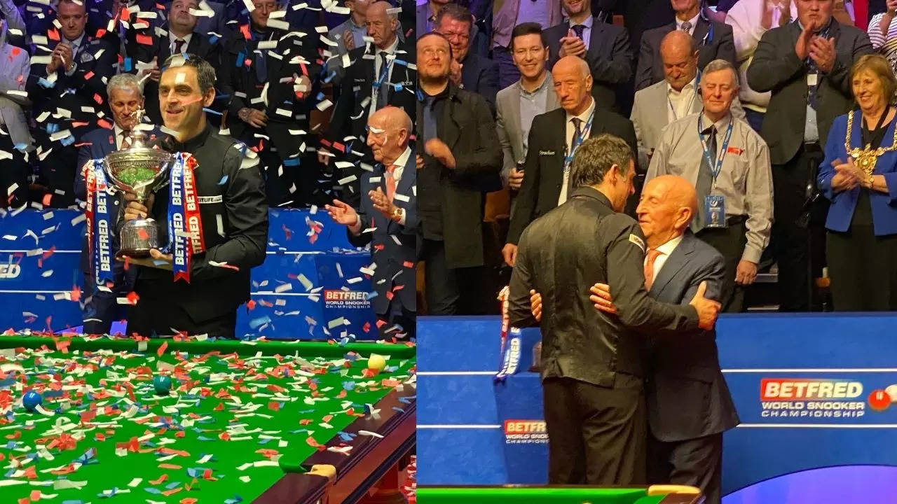 Ronnie Rocket OSullivan wins record-equalling seventh World Snooker title, defeats Judd Trump in final Sports News, Times Now