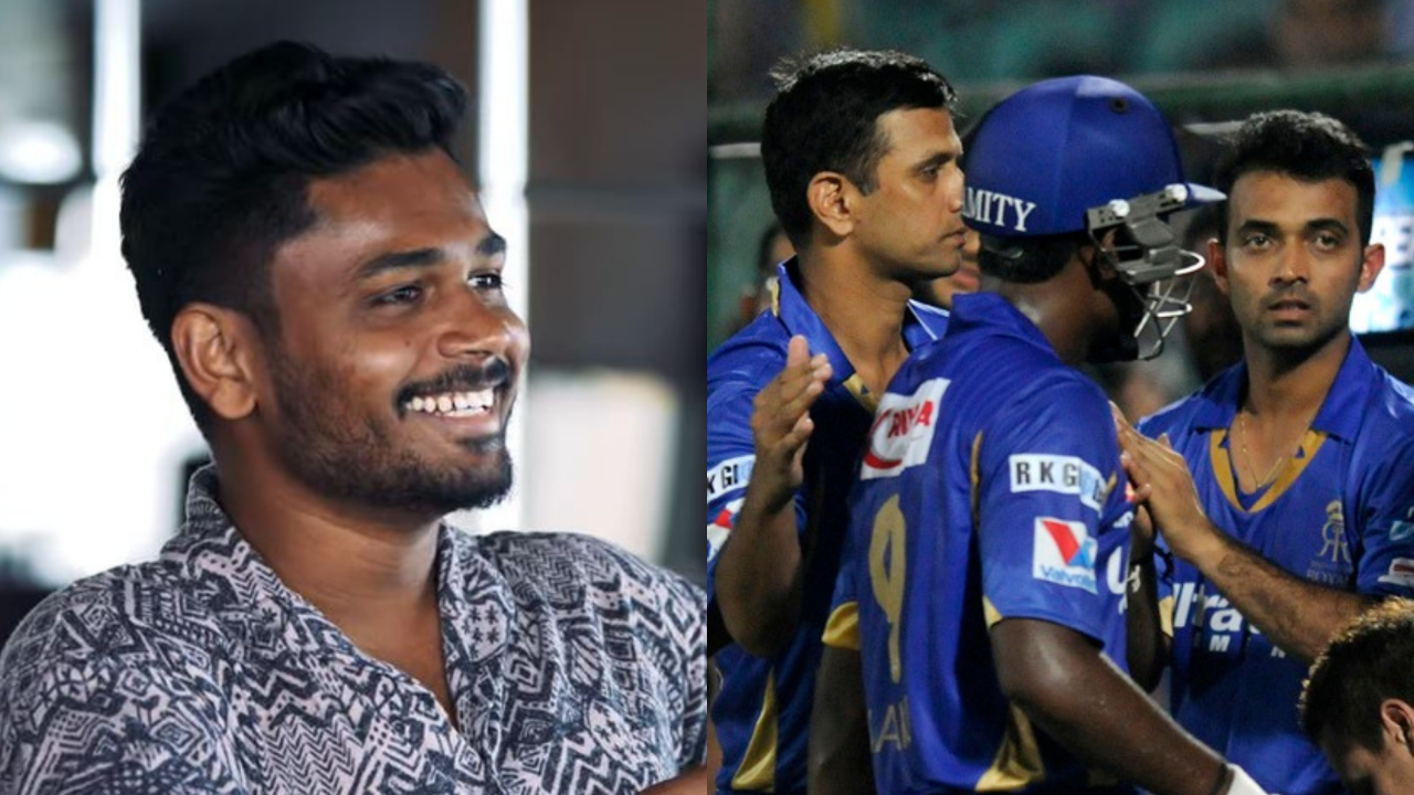 Sanju Samson Rahul Dravid