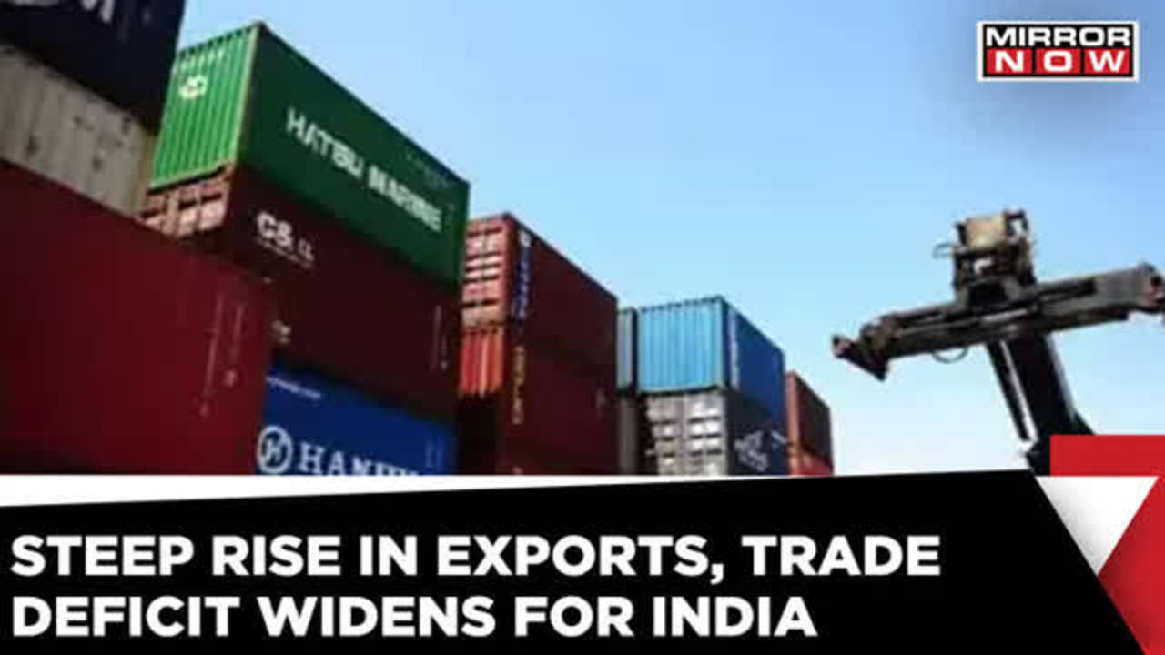 India Sees A Record High In Exports By 24.2%; But Trade Deficits Take A ...