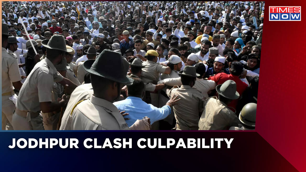 Jodhpur Clashes | CCTVs Expose 'free Run' To Rioters, Around 97 People ...